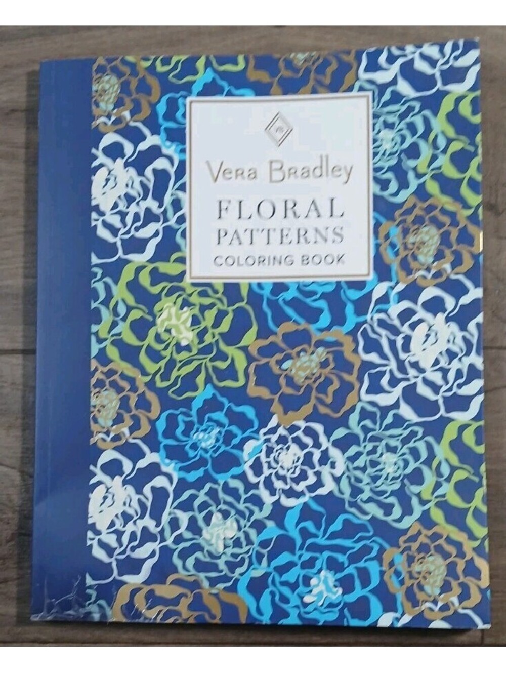 Vera Bradley Floral Patterns Coloring Book - Exclusive Vera Bradl